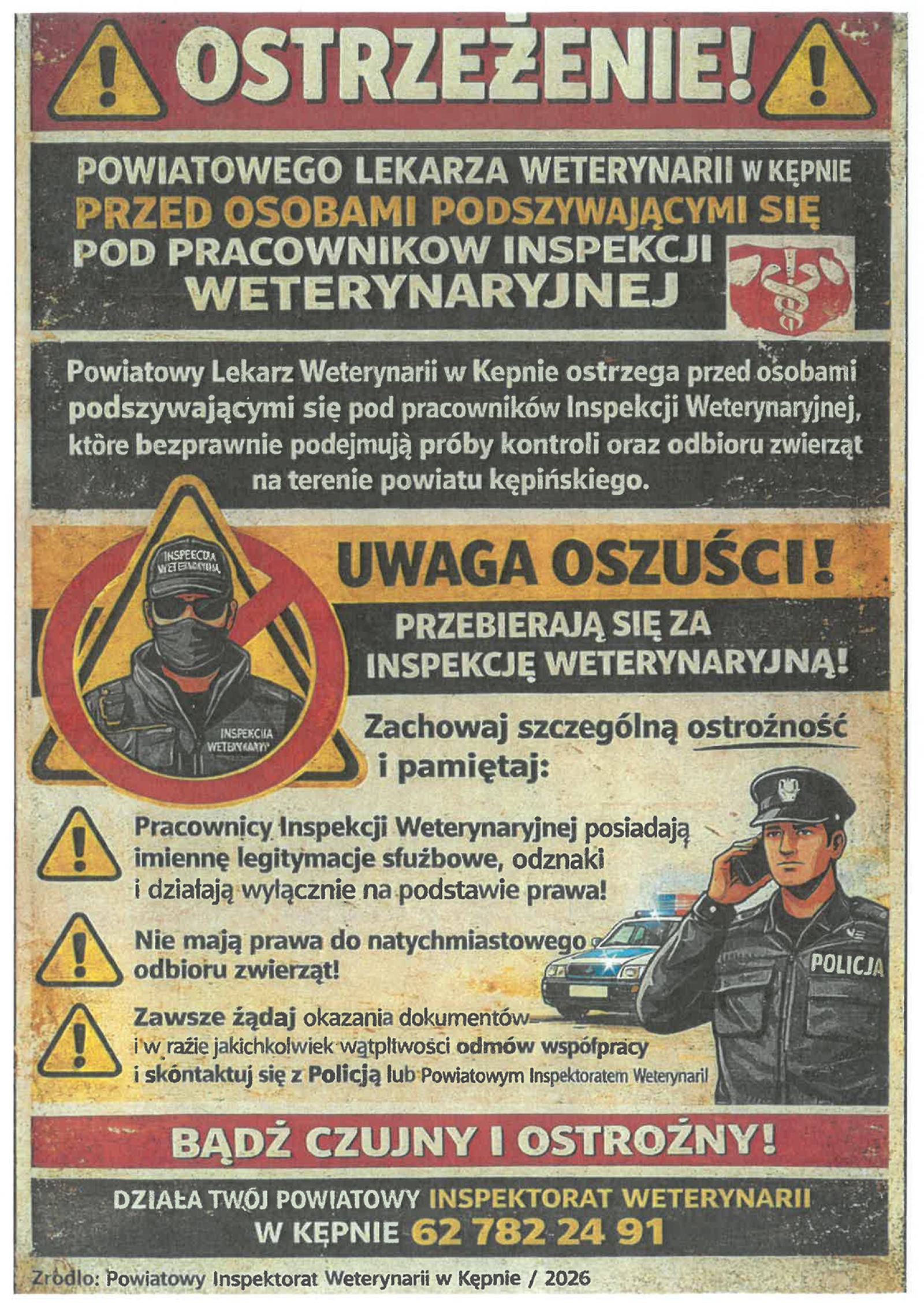 KOMUNIKAT INSPEKTORATU WETERYNARII
