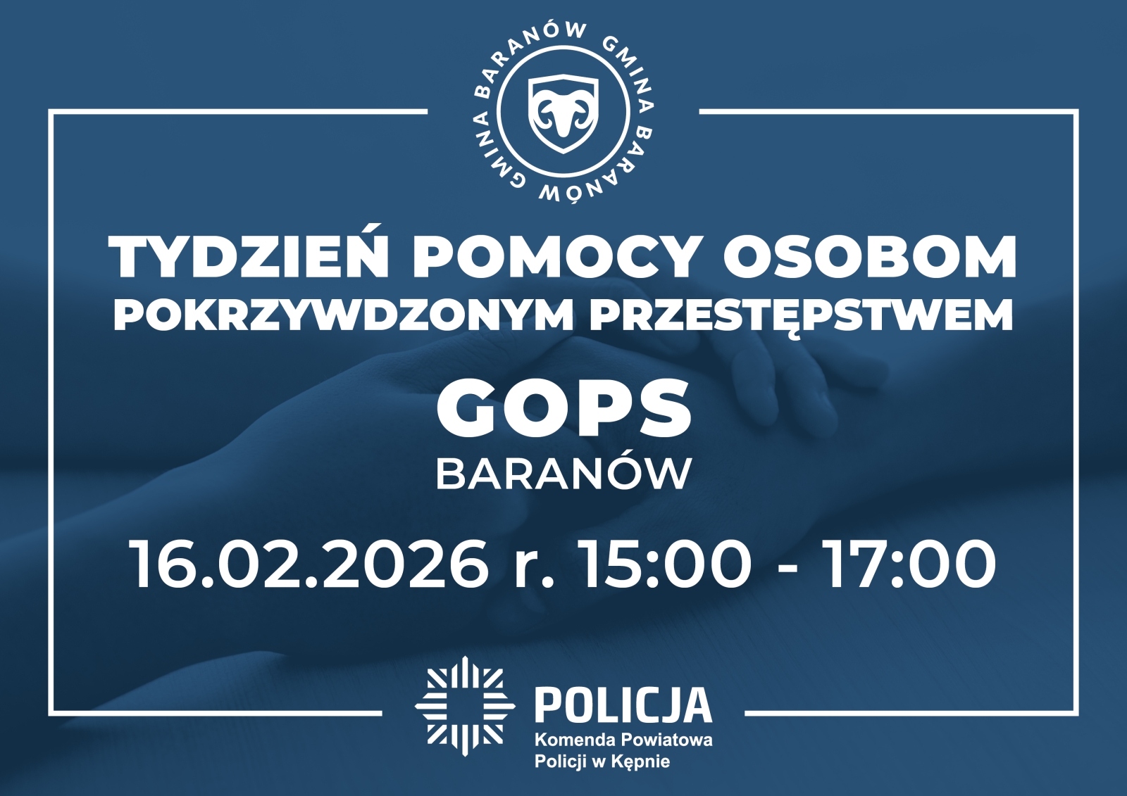 TYDZIEŃ POMOCY OSOBOM POKRZYWDZONYM PRZESTĘPSTWEM